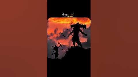 Happy Dussehra🏹  #dussehra #vijaydashmi #jaishreeram #ram #ravan #shorts #status