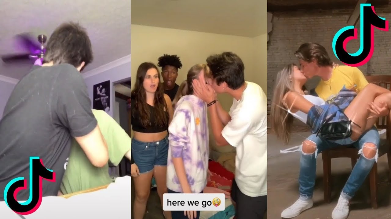 Today I tried to kiss best friend#3 |Tiktok Compilation - YouTube