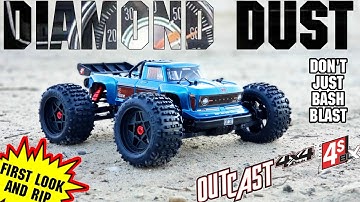 NIEUWE release Arrma Outcast 4s V2 Eerste run PREMIER