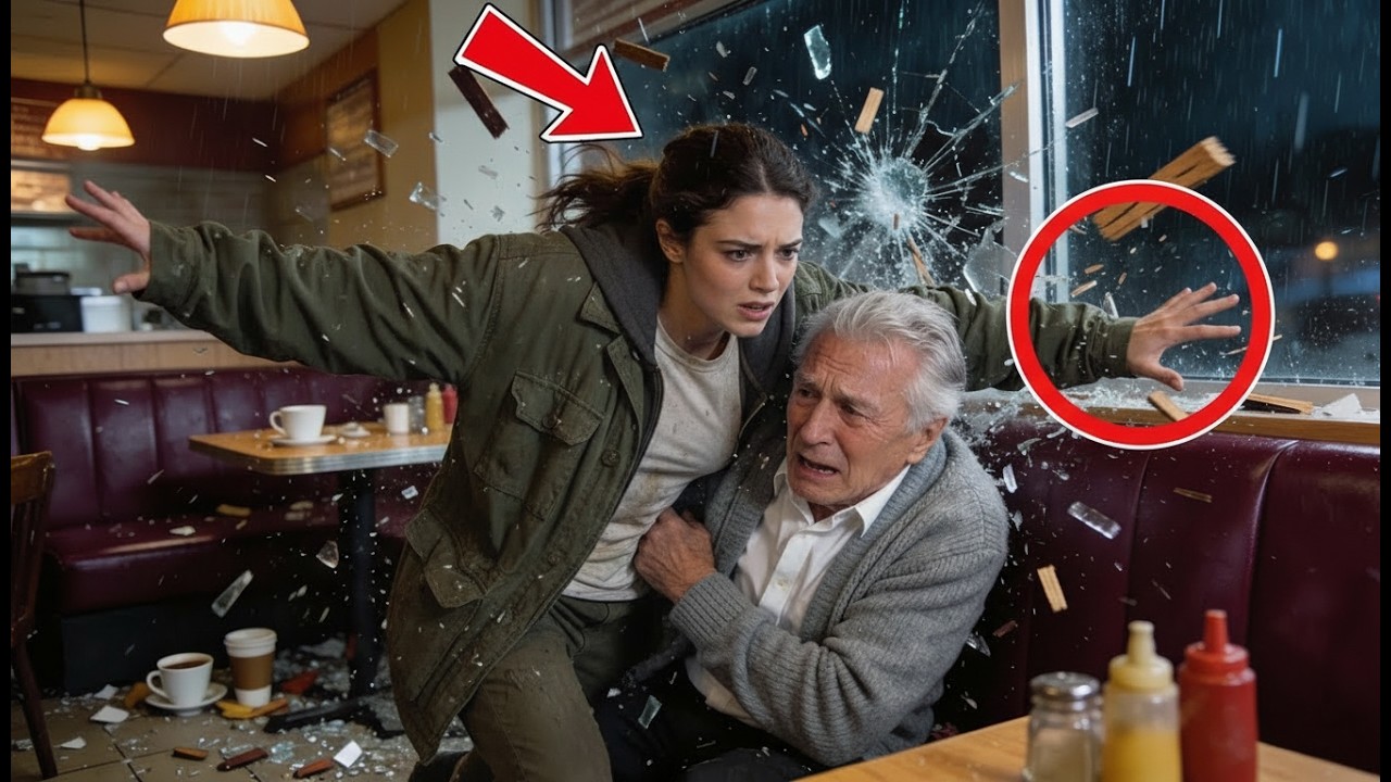 Homeless Lady Shielded An Old Man From Gunmen – Next Day, Mafia Boss Sends 4 Guards To Find For Her