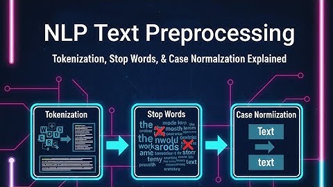 NLP Text Preprocessing: Tokenization, Stop Words, & Case Normalization Explained