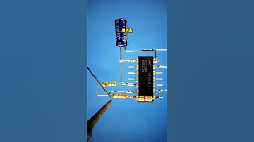 How to make LED Chaser | Bicycle VIP Light circuit 🚲#shorts #diy