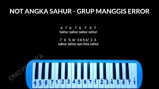 NOT PIANIKA SAHUR - GRUP MANGGIS ERROR | JOGET SAHUR