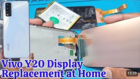 How to change replace Vivo Y20 Display Unit Combo Panel