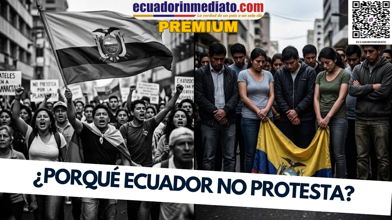 ¿PORQUÉ ECUADOR NO PROTESTA?