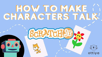 🤖 How to Make Characters Talk | How to Create a Short Story in Scratch Jr. Episode 5