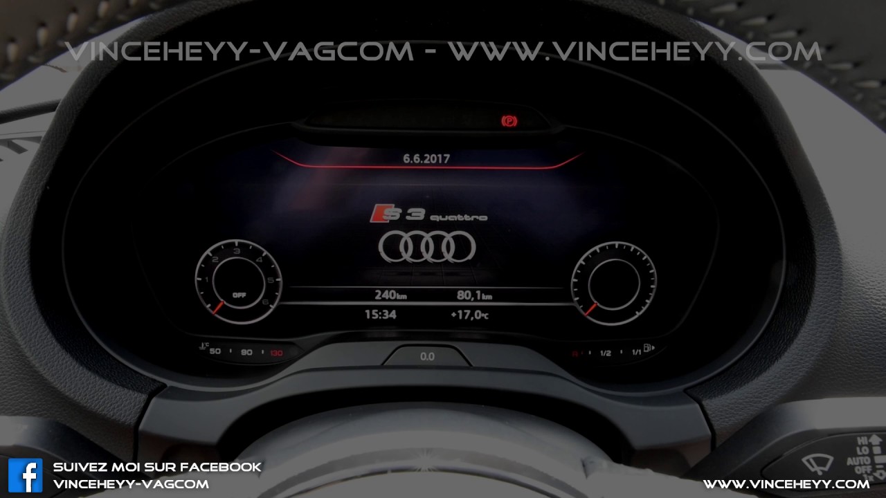 Audi A3 (8Y) - Virtual Cockpit Check des aiguilles - Vinceheyy - Vagcom