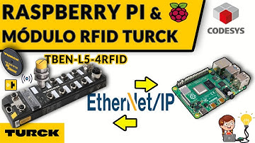 🔵✅COMMUNICATE RASPBERRY PI & TBEN-L5-4RFID VIA ETHERNET IP