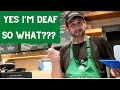 Black Guy vs Deaf Starbucks Employee