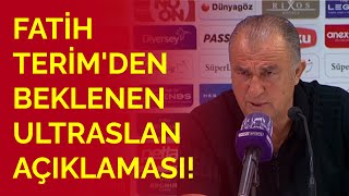 Fatih Terim'den ultrAslan'a cevap! Antalyaspor 0-1 Galatasaray