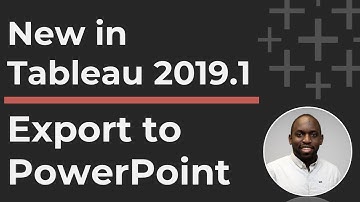 How to export to PowerPoint in Tableau Desktop 2019.1 and newer