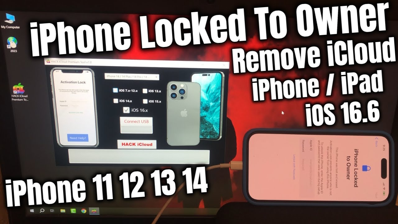 iCloud Activation Lock Remove Permanent Unlock Locked To Owner iPhone 11 12 13 14