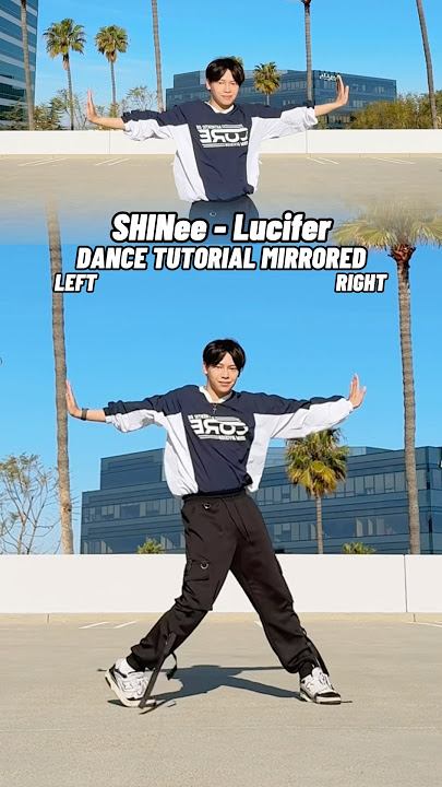 [50% SPEED] SHINee - ‘Lucifer’ DANCE TUTORIAL MIRRORED #kpoptutorial