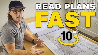 Teaching You To Read Blueprints In Less Than 10 MINUTES!