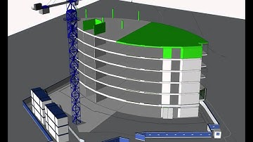 4d Model # 2 Visualisation Using Synchro - ASM Construct Ltd