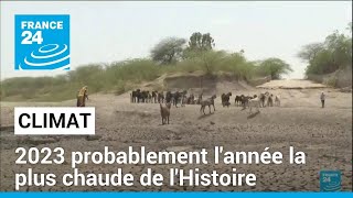 2023 probablement l'année la plus chaude de l'Histoire • FRANCE 24