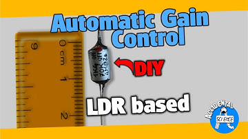 Automatic Gain Control with your own LDR #electronics