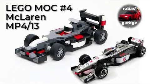 F1 McLaren MP4/13 - MOC no.4. - #LEGO Building Instructions