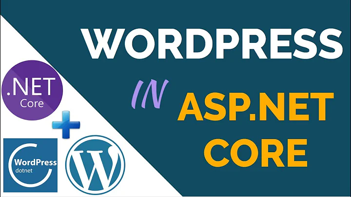 How to use WordPress in ASP.NET Core