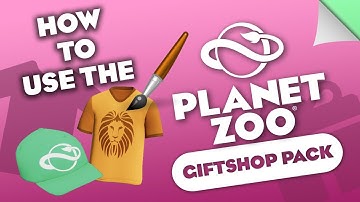 How to Use the Planet Zoo Giftshop Mod Pack - Tutorial