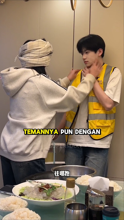 Beginilah resiko jadi kurir dengan wajah tampan