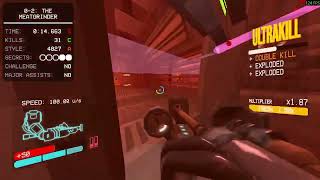 ULTRAKILL 0-2 P PERCENT SPEEDRUN (SUB 25. 14TH IN THE WORLD)