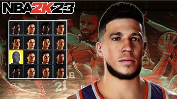 Devin Booker Face Creation in NBA 2K23: Plus the Ultimate DBook Build! #nba #nba2k23