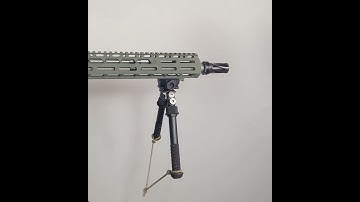 Accuracy Driven SlapJax on Atlas Bipod #shorts