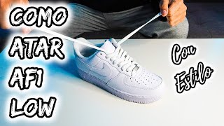 ⚠️COMO ATAR AIR FORCE 1 LOW / 2024 /🔥(3 ESTILOS) How to LACE AIR FORCE 1