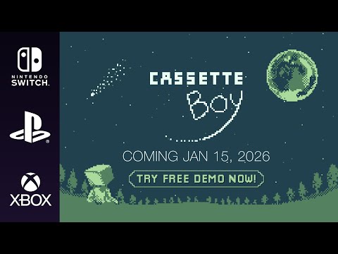 CASSETTE BOY || Consoles Date Announcement Trailer