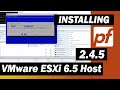 How to install pfSense 2.4.5 Firewall on VMware ESXi 6.5 Host Guide in 2020