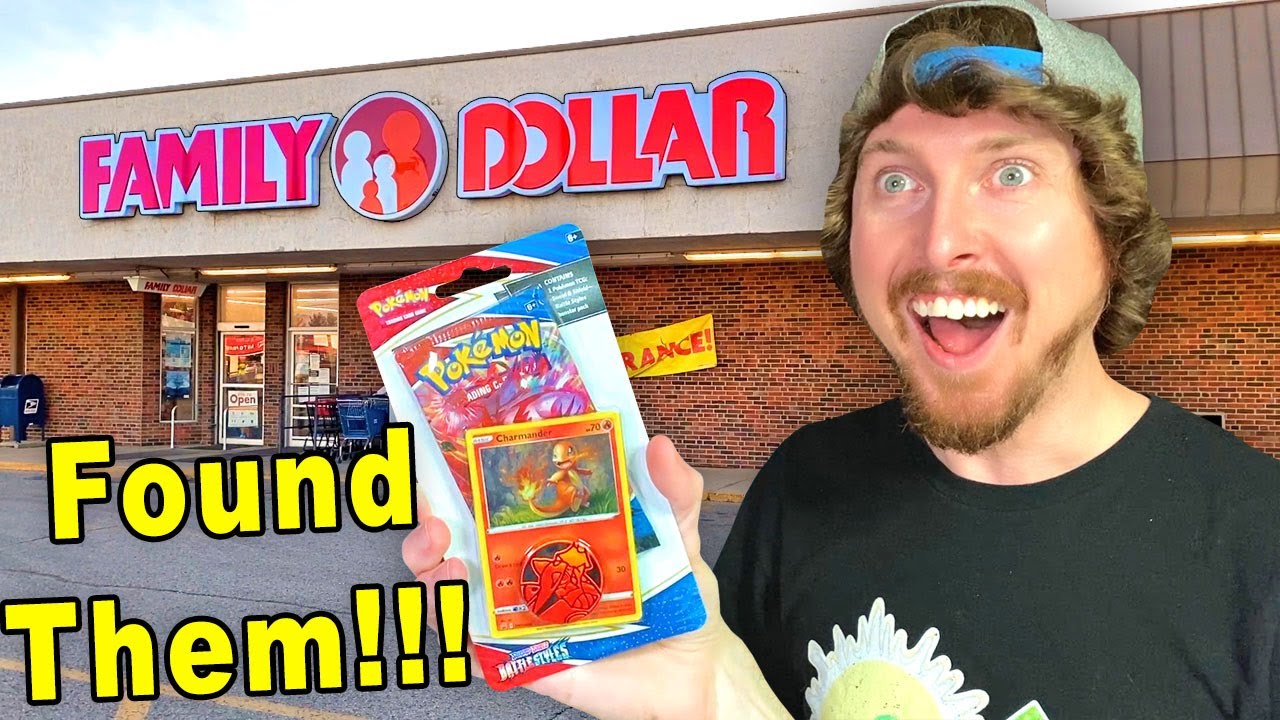 pokemon cards family dollar Family Dollar's Secret Pokemon Card Goldmine! (BIG PULL)