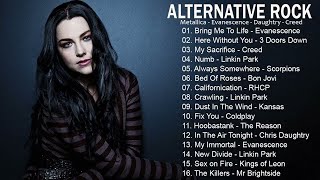 Evanescence Greenday Creed Nickelback Acdc Metallica  Best Alternative Rock Compilation