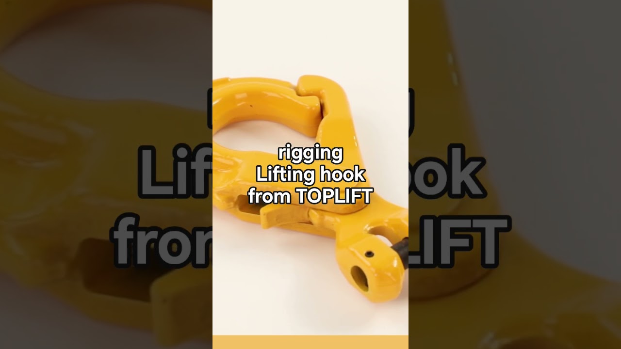 CE Certified Lifting Hook - Safe & Durable for Heavy Loads 