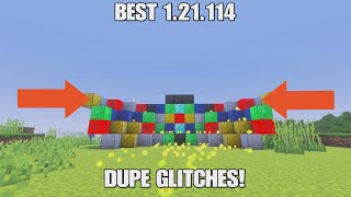 MINECRAFT 1.21.114 DUPE GLITCHES (NEW)