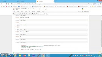 Unit 6: File handling using Python