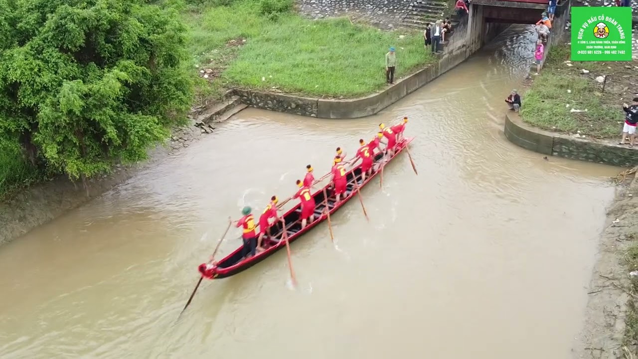 Hội bơi trải chùa Keo Hành Thiện 12 - 09 - 2025 phần 1