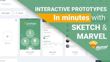 Interactive Prototypes with Sketch & Marvel