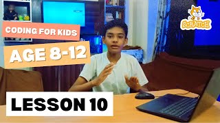 10 - Scrach Coding In Urdu - Boo! Make a Ghost Animation screenshot 3