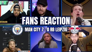 Man City 70 Rb Leipzig Fan Reaction To Demolition