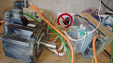 3 kW AC Servo Drive From a 4 Ton Stone Polisher - Isolation, Day 32