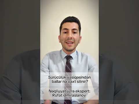 Sürücülük vəsiqəsindən ballar