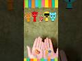 Mixing Cartoon Colors &amp; Sprunki Challenge 😱 | Funny Wrong Heads Puzzle #shorts