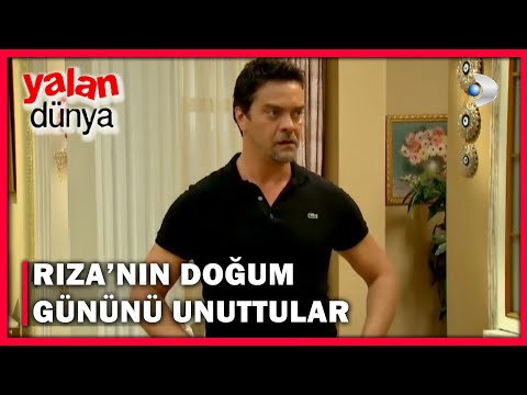 Rıza'nın Doğum Gününü Unuttular! - Yalan Dünya 23.Bölüm