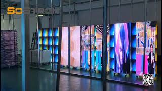 Daily aging test of our LED screen