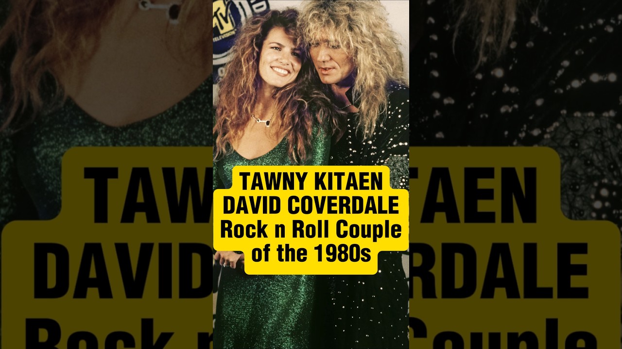 David Coverdale & Tawny Kitaen Rock God & Video Vixen 