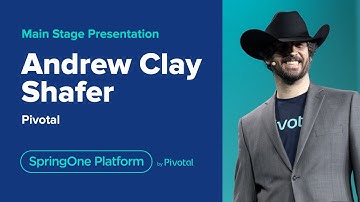 Andrew Clay Shafer at SpringOne Platform 2019