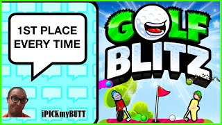 Golf Blitz - How to get 1st EVERY TIME! screenshot 4