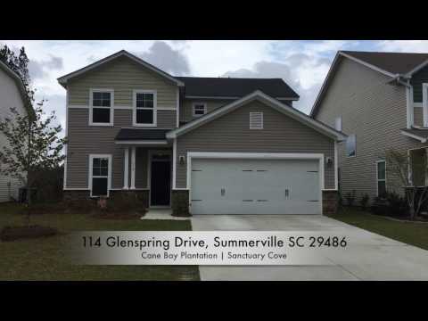 114 Glenspring Drive, Summerville, SC home video tour