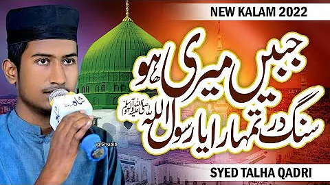 jabhee meri ho || syed talha qadri || new naat 2022 ||